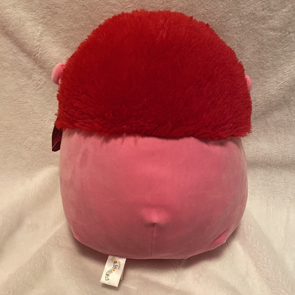 Squishmallows 12” Maruta Red Pink Gorilla Valentine’s day Squishmallow - Picture 3 of 4